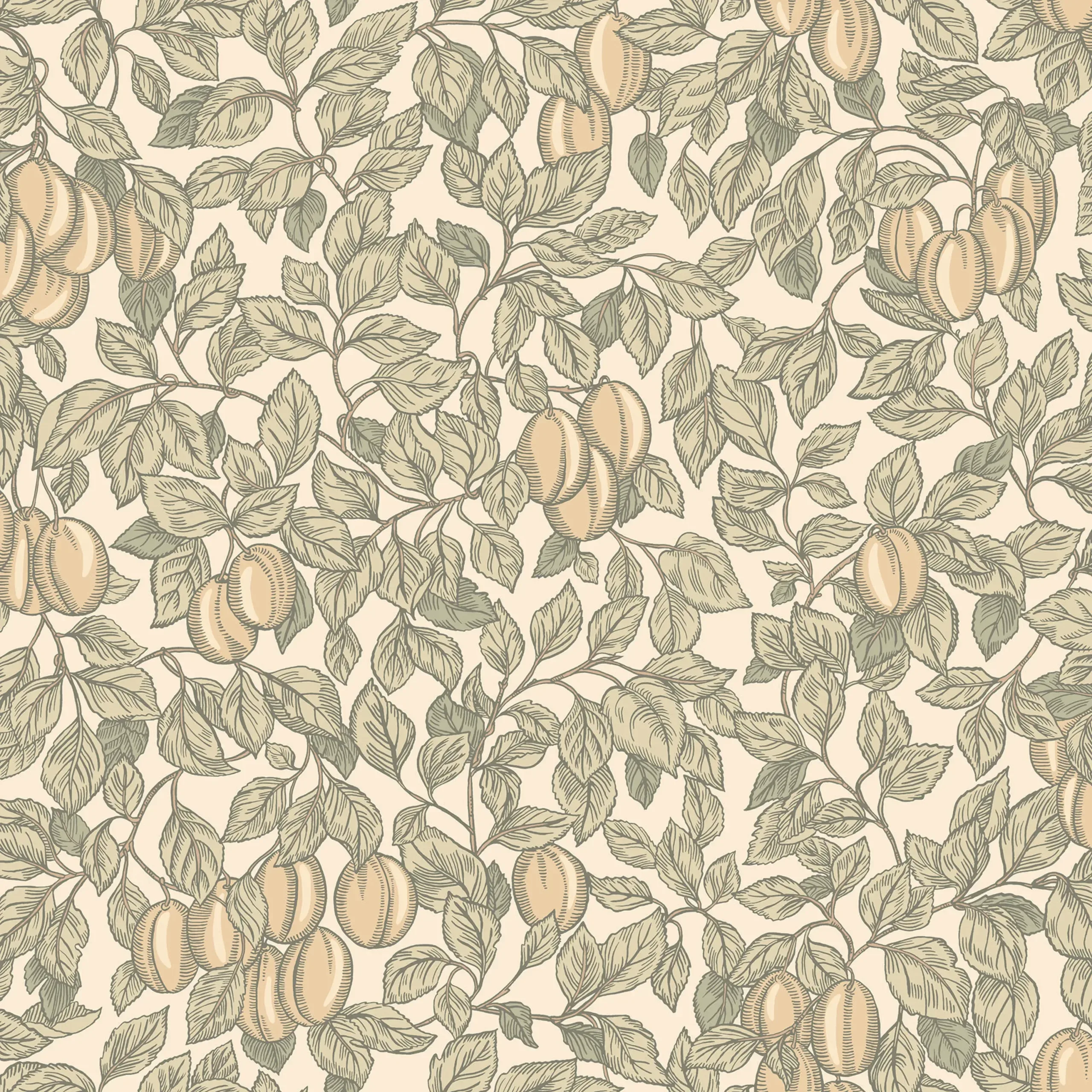Emrik Oat Botanical Wallpaper by Sandberg
