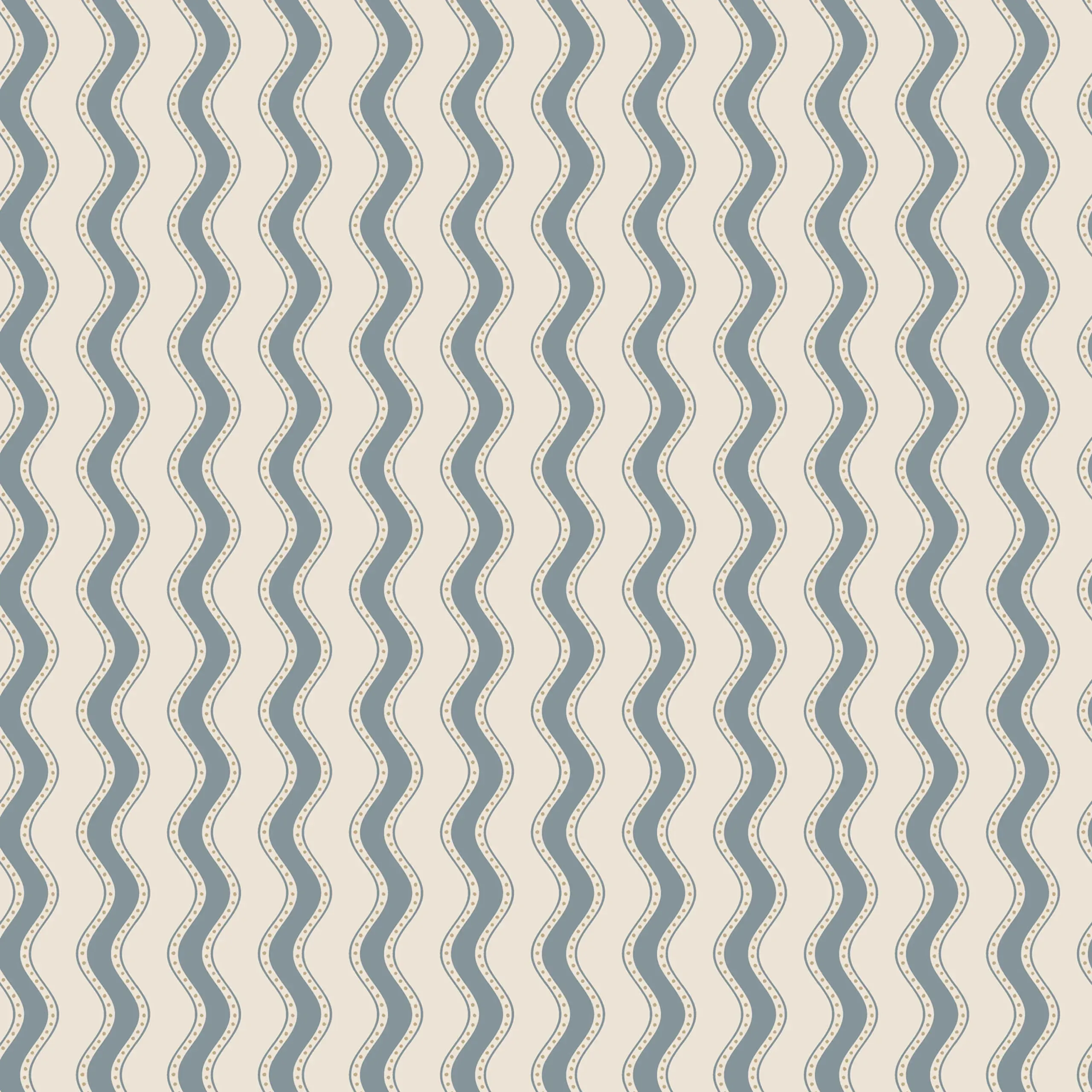 Erik Indigo Blue Stripe Wallpaper by Sandberg
