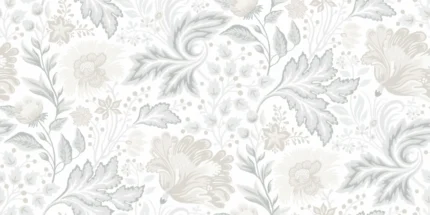Ava Elvira Pastel Floral Mural by Sandberg
