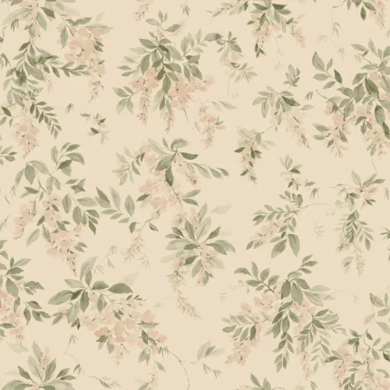 Lovisa Pink Floral Wallpaper by Sandberg