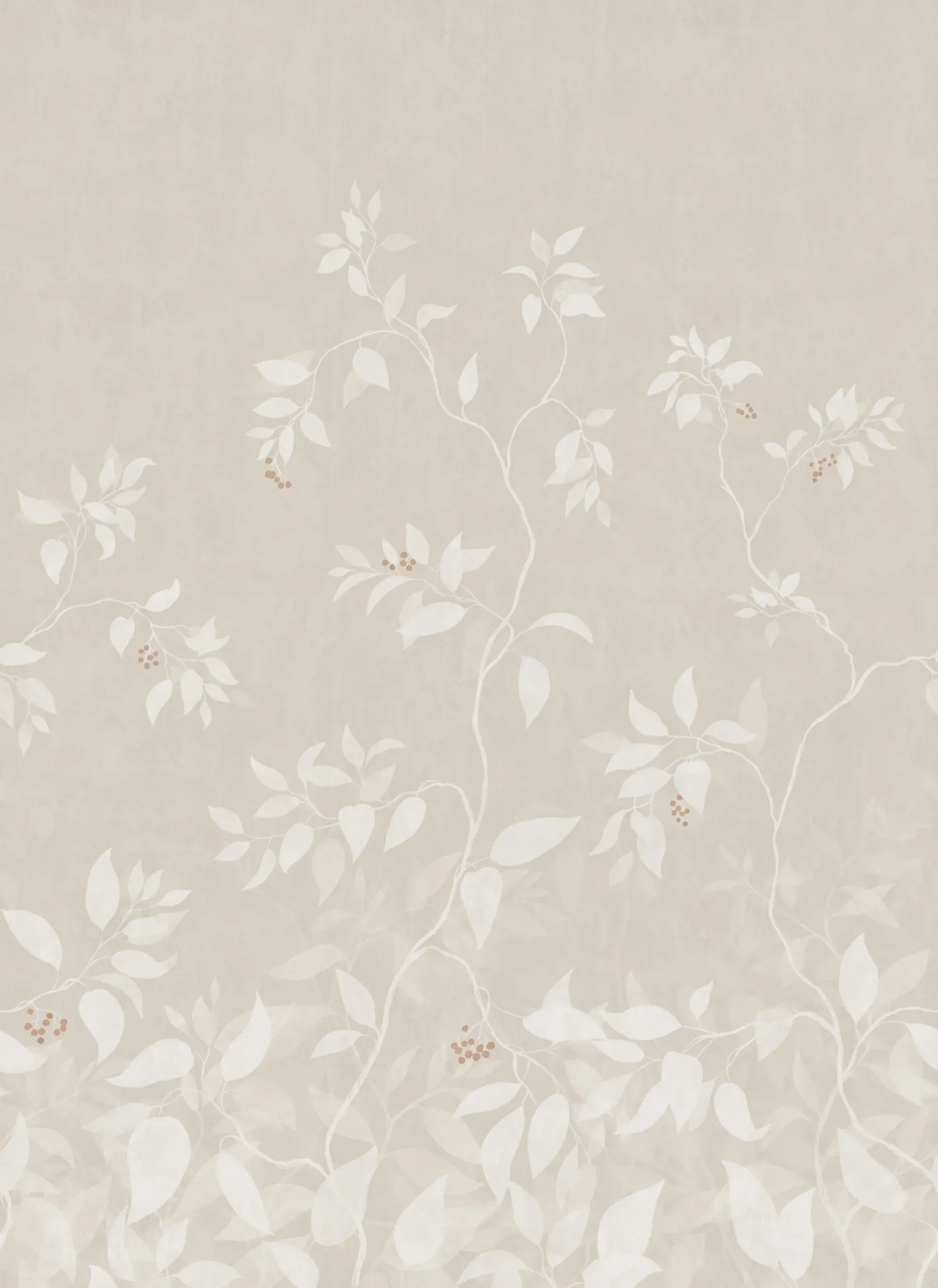 Josefine Sandstone Leaf Mural by Sandberg