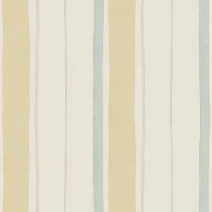 Billie Yellow Stripe Mural by Sandberg