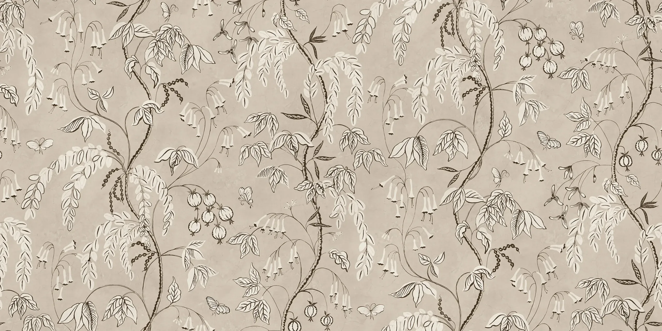Ottilia Sand Botanical Mural by Sandberg
