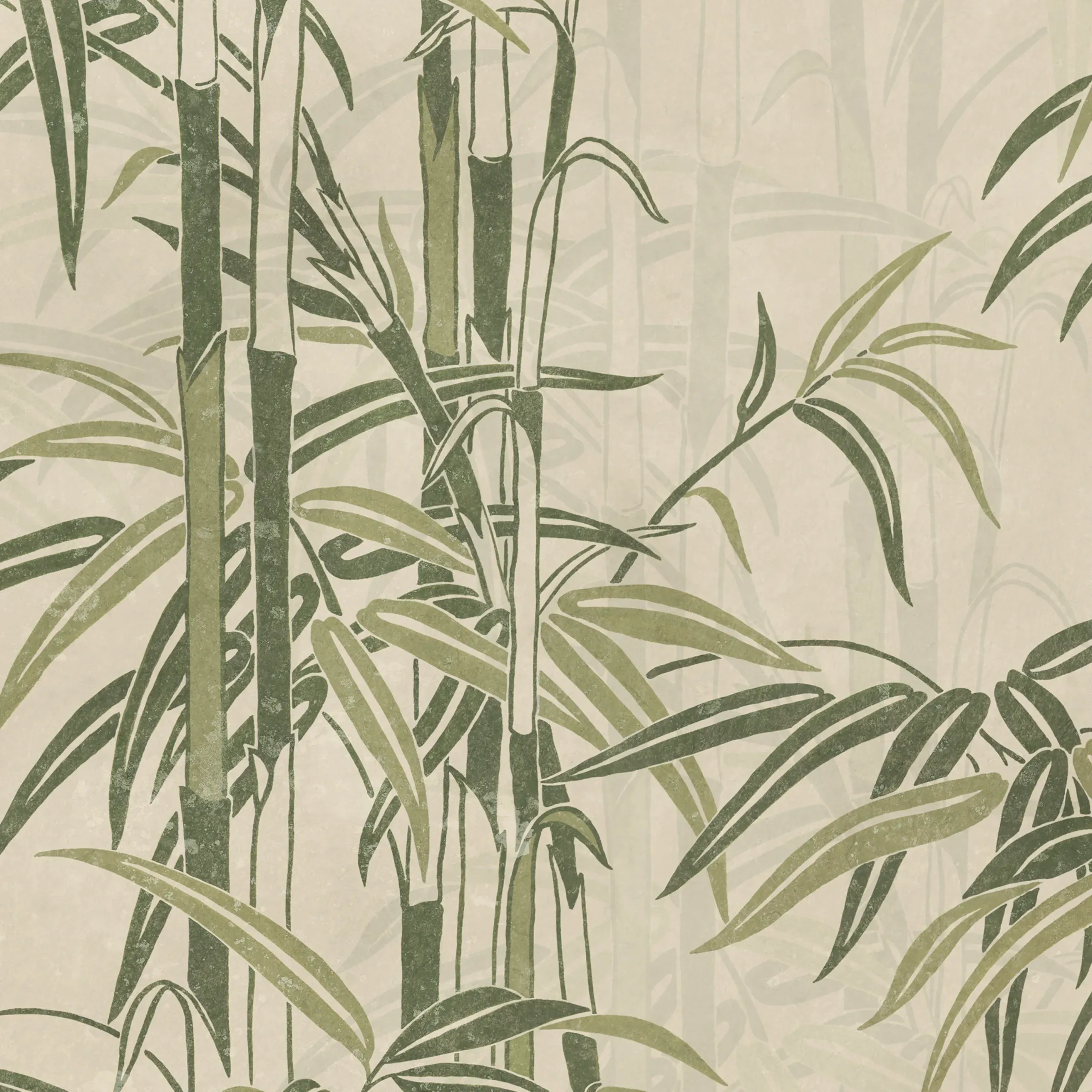 Leon Green Botanical Mural by Sandberg