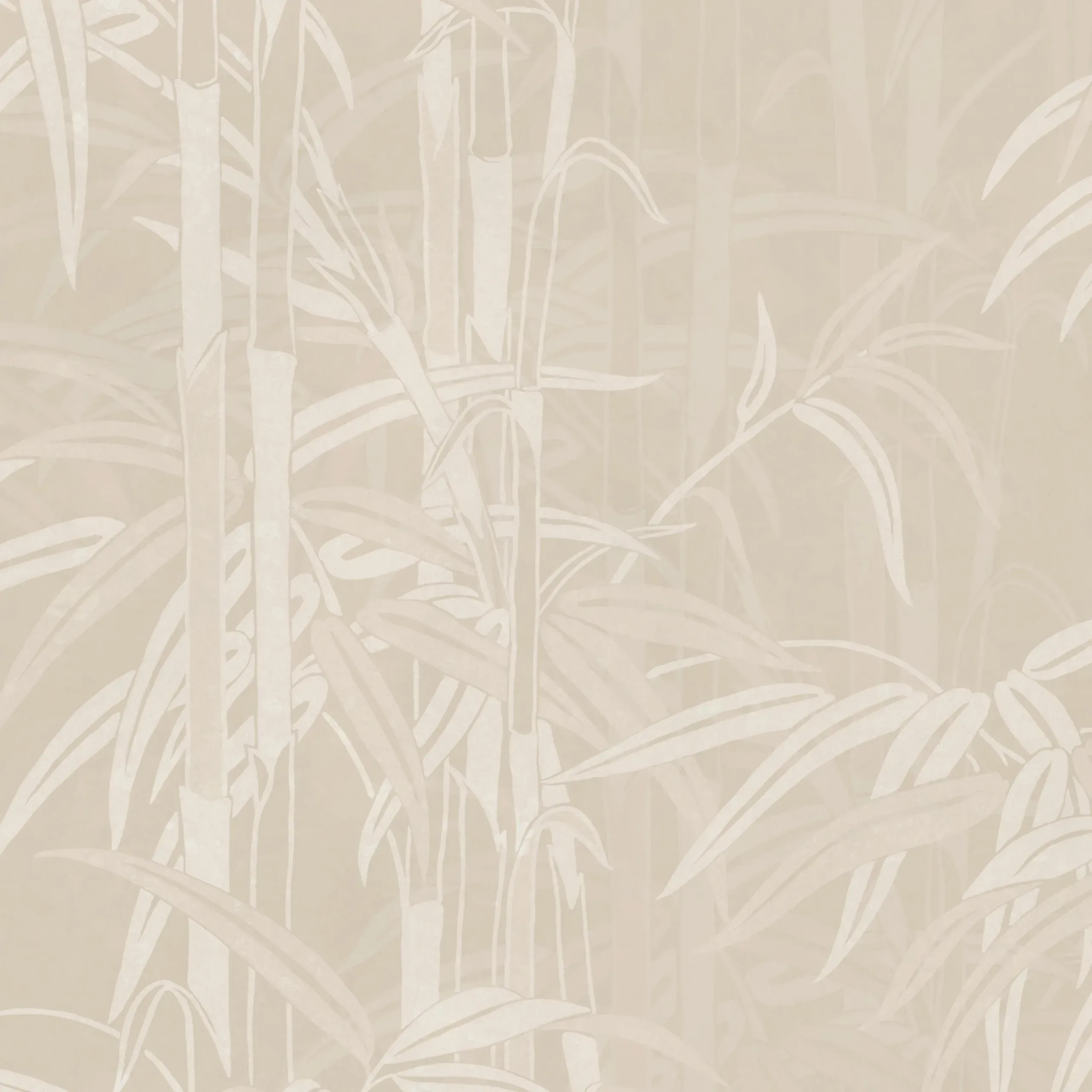 Leon Beige Botanical Mural by Sandberg