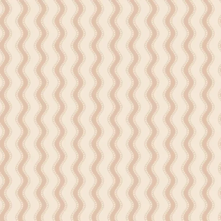 Erik Dusty Pink Stripe Wallpaper by Sandberg