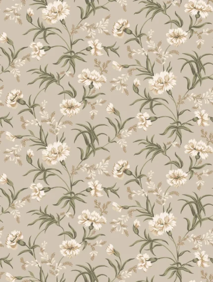Emilie Clay Floral Wallpaper by Sandberg