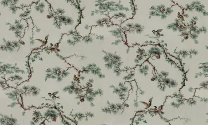 Noah Green Botanical Mural by Sandberg
