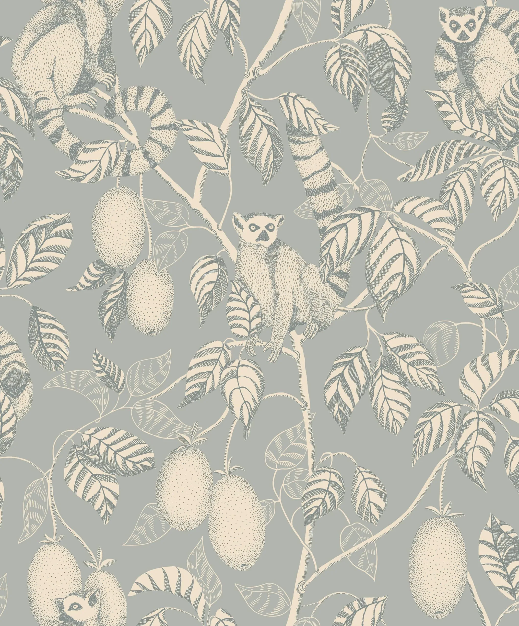 Elliot Light Blue Modern Wallpaper by Sandberg