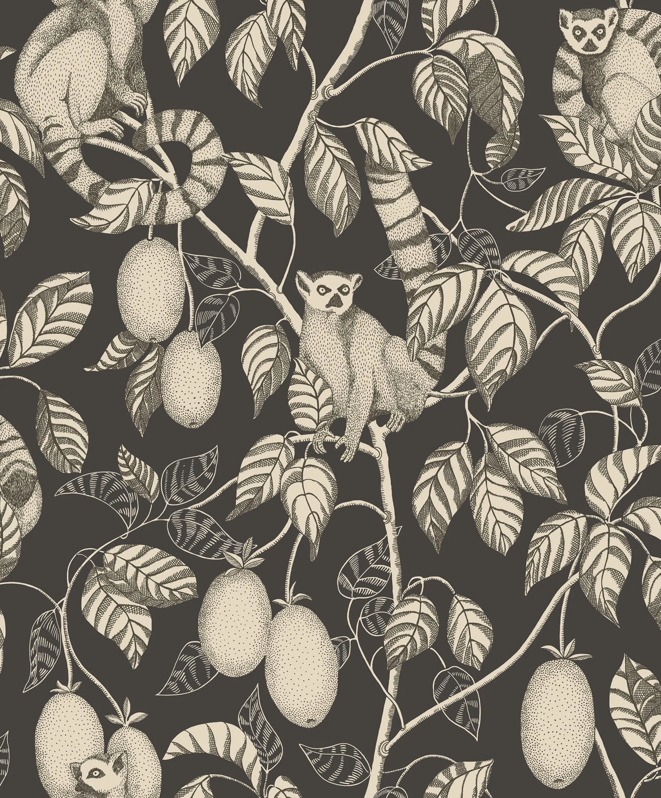 Elliot Graphite Modern Wallpaper by Sandberg
