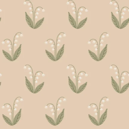 Lilly Blush Floral Wallpaper by Sandberg