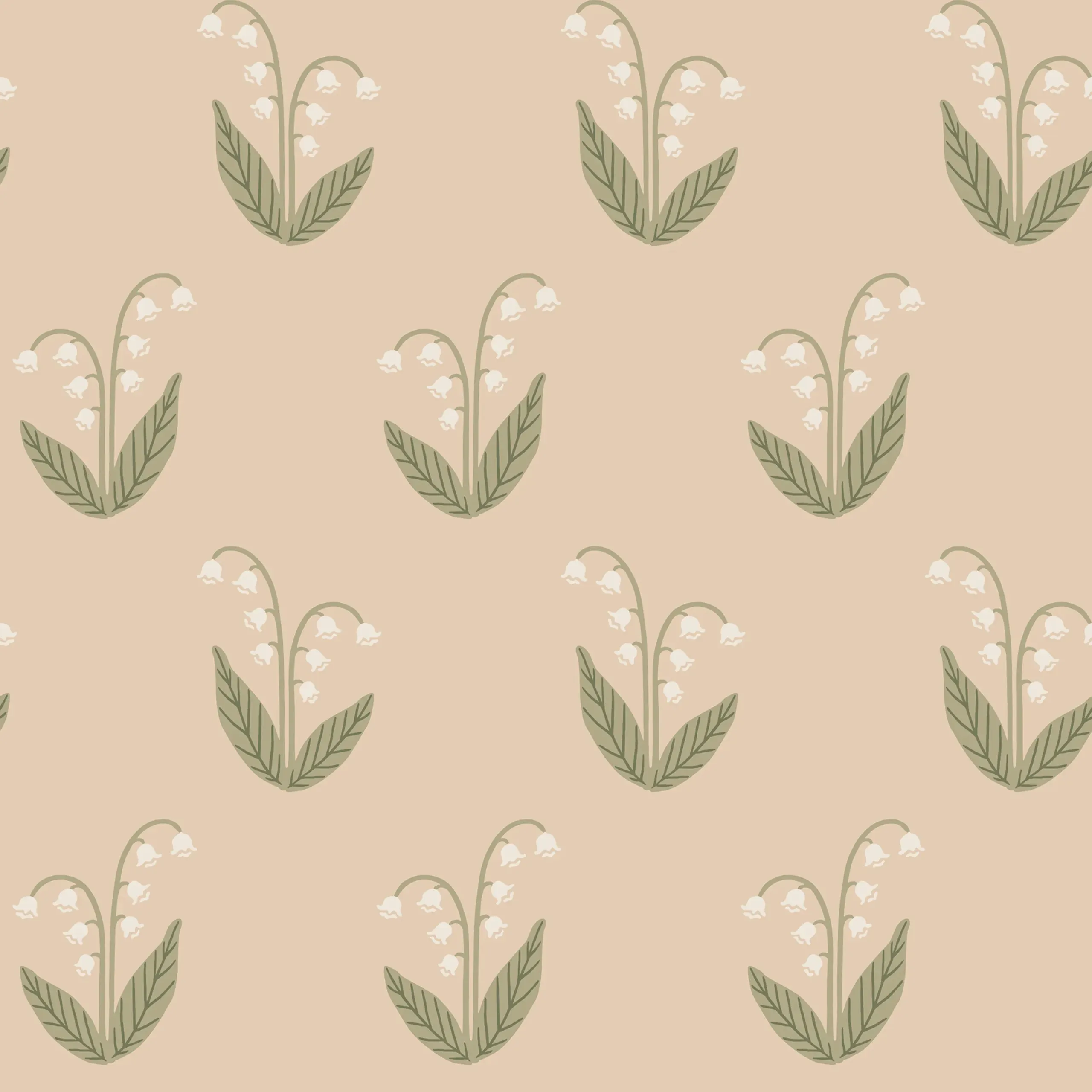 Lilly Blush Floral Wallpaper by Sandberg