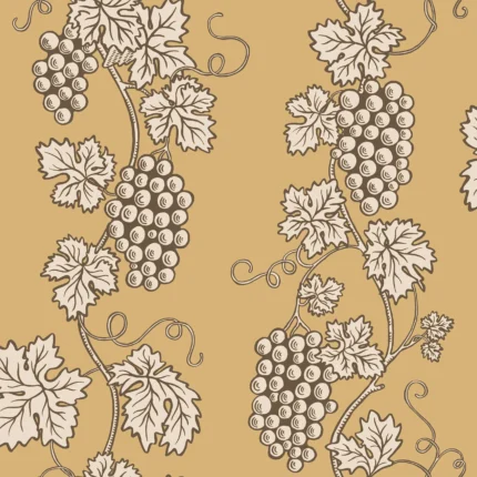 Carla Honey Botanical Wallpaper by Sandberg