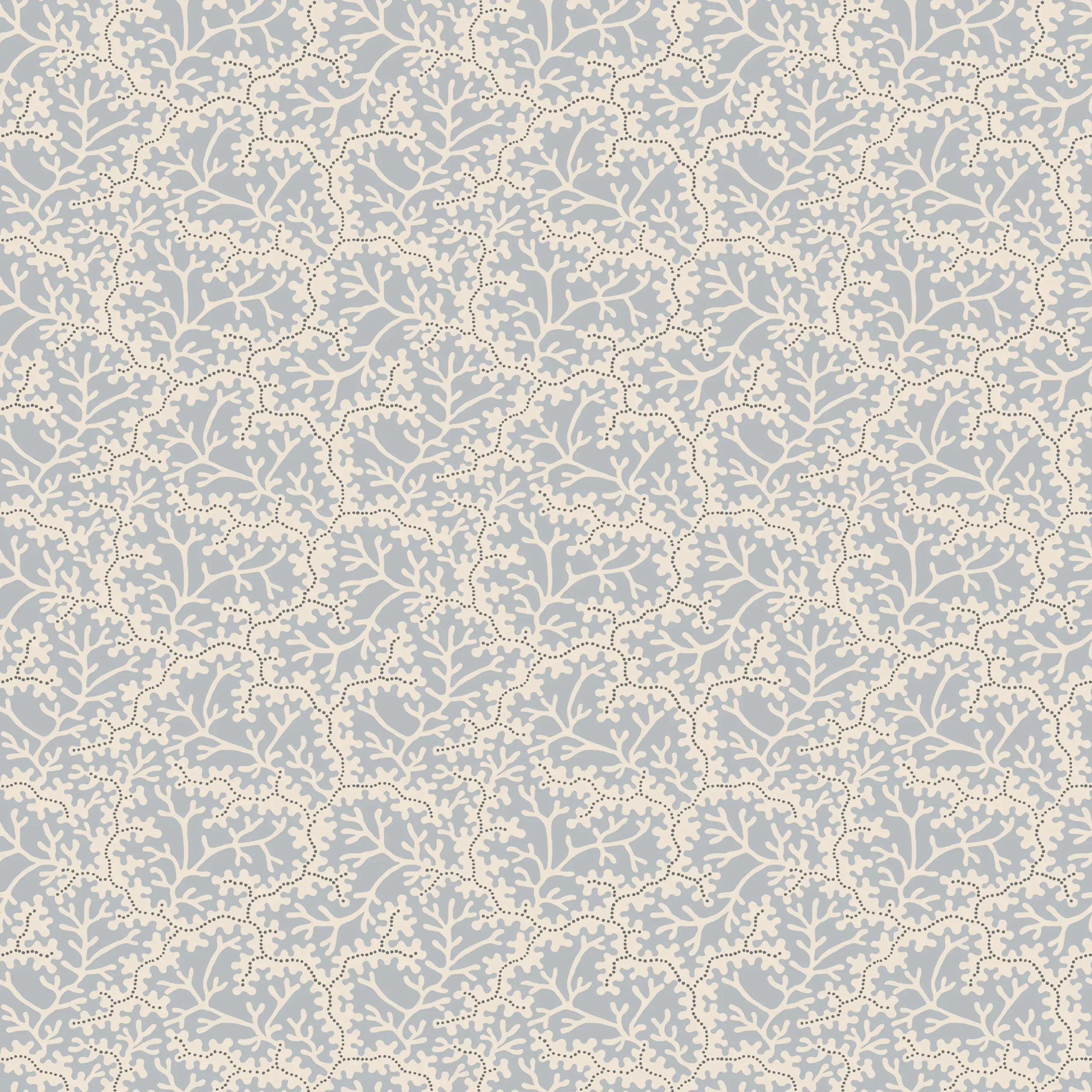 Coral Light Blue Small Pattern Wallpaper by Sandberg