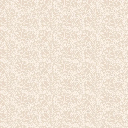 Coral Beige Leaf Wallpaper by Sandberg