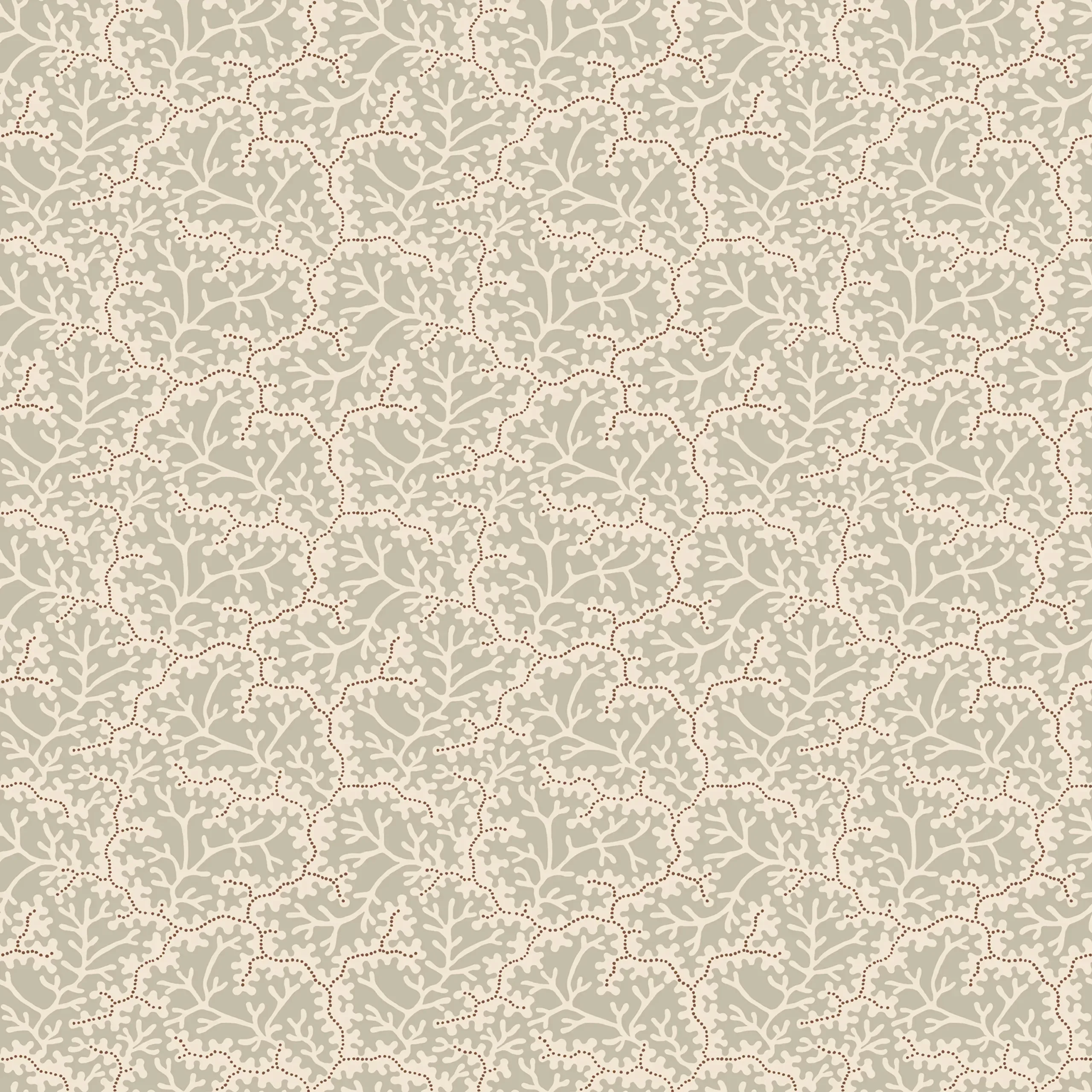 Coral Garden Green Small Pattern Wallpaper by Sandberg
