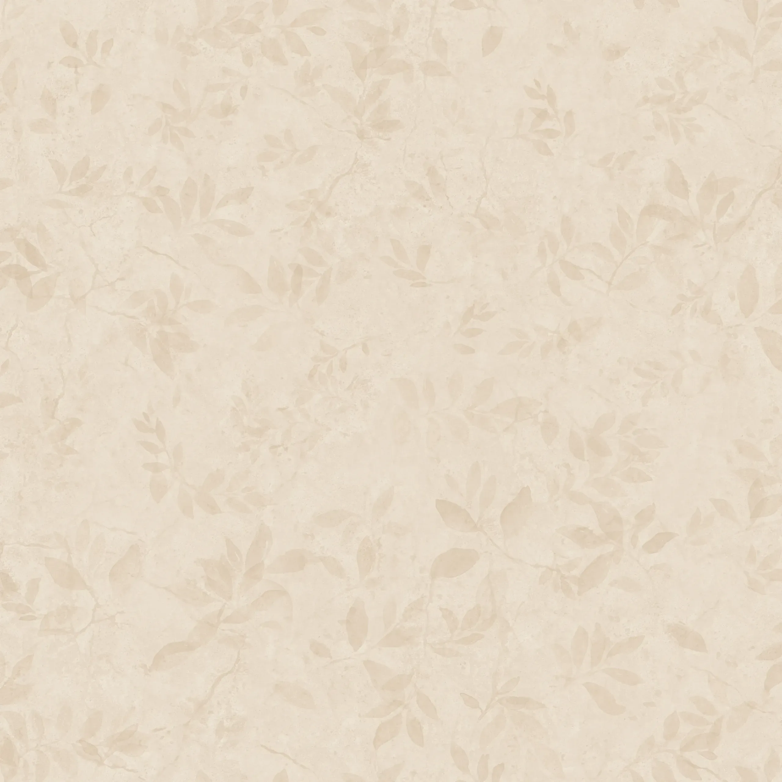 Mila Beige Leaf Wallpaper by Sandberg
