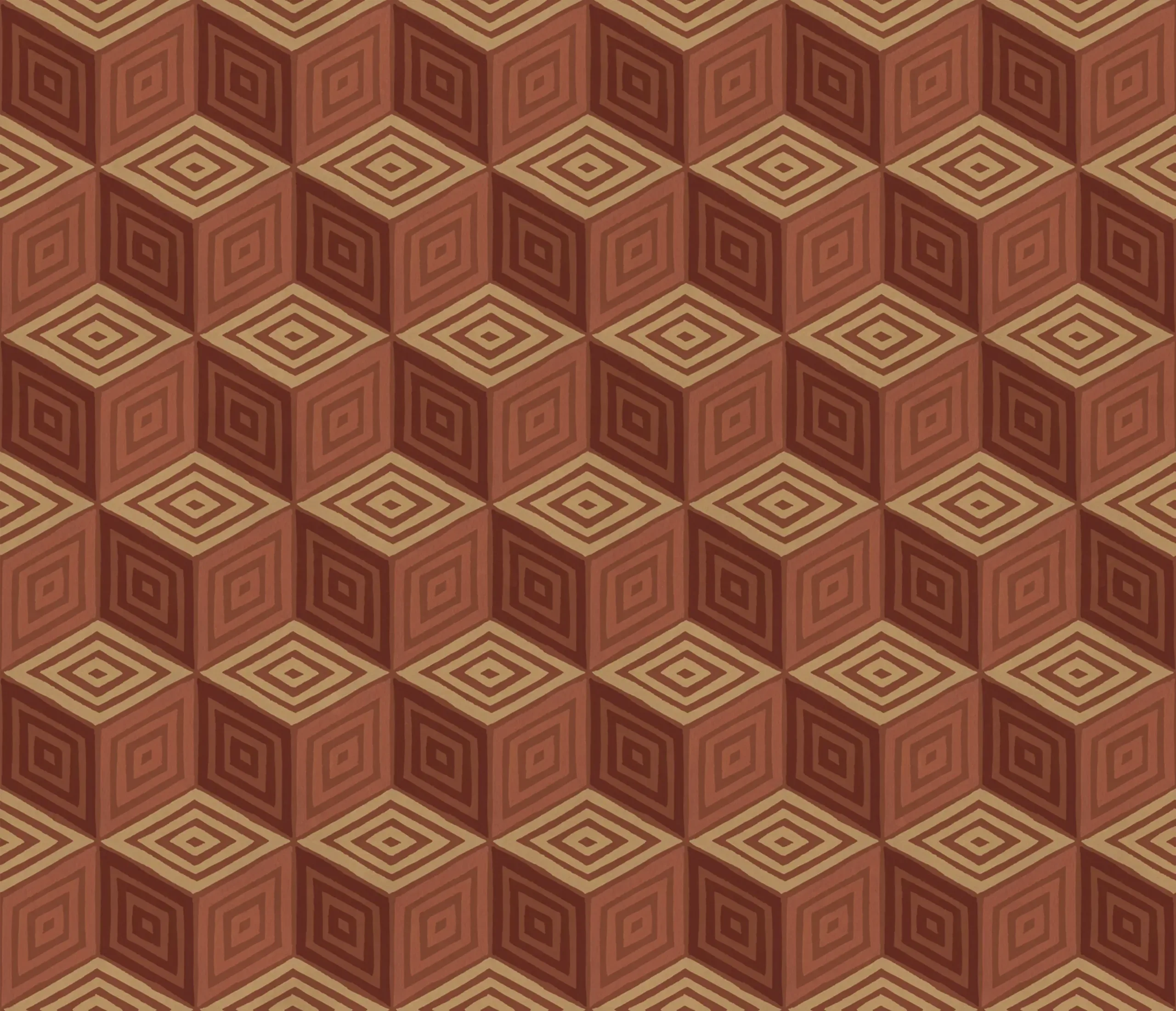 Chiara Terracotta Mural by Sandberg