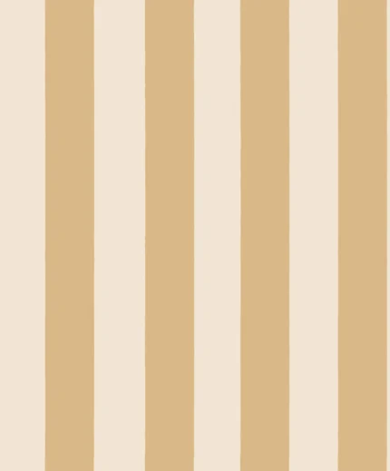 Sam Honey Stripe Wallpaper by Sandberg
