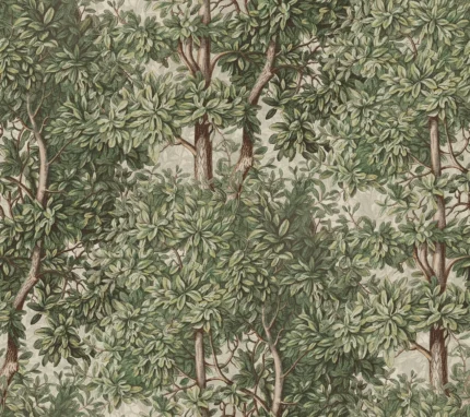Charles Green Botanical Mural by Sandberg