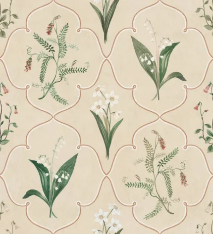 Louise Green Botanical Mural by Sandberg