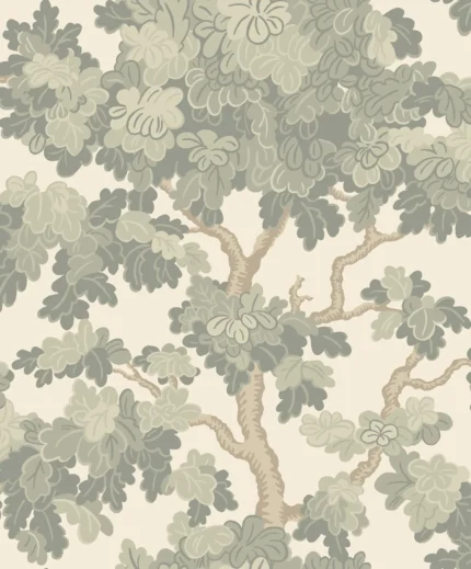Eken Garden Green Botanical Wallpaper by Sandberg