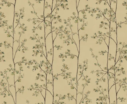 Laura Honey Leaf Mural by Sandberg