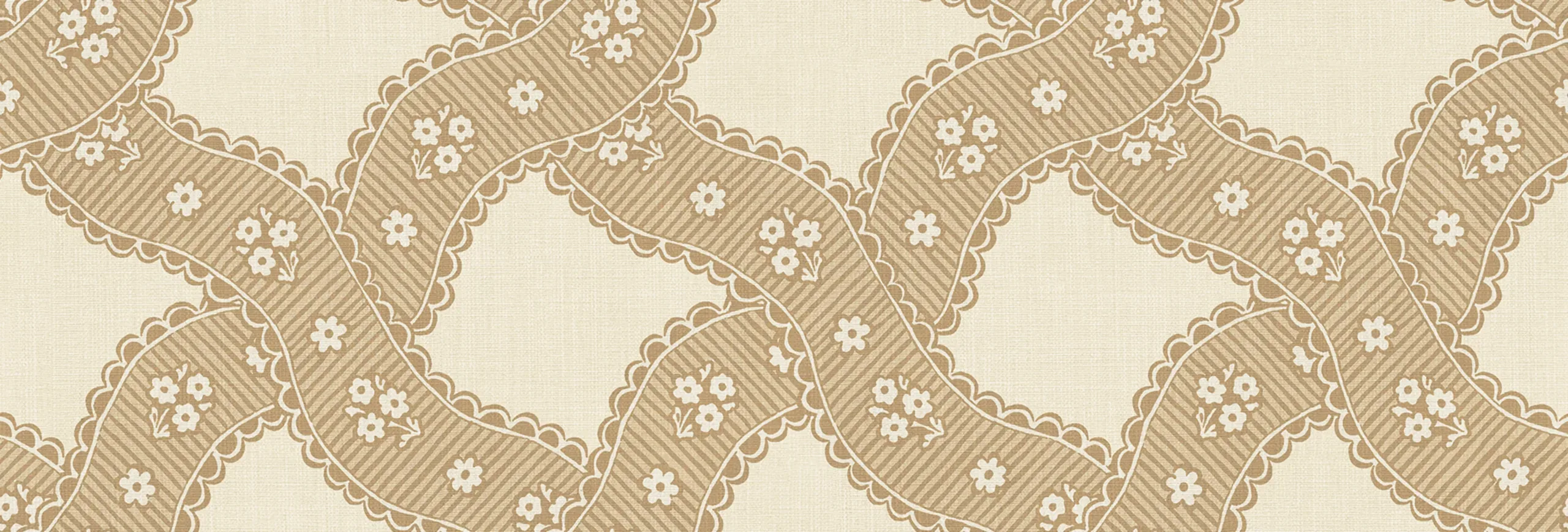 Annie Honey Floral Wallpaper by Sandberg