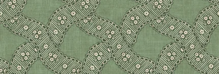 Annie Green Checkered Wallpaper by Sandberg