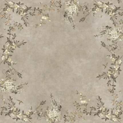 Luca Square Beige Modern Mural by Sandberg