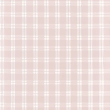 Thibaut PAYTON CHECK Blush Clermont Wallpaper AT10707