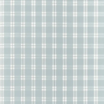 Thibaut PAYTON CHECK Spa Blue Clermont Wallpaper AT10711