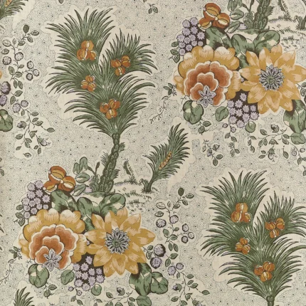 Thibaut DREXEL HILL Gold Clermont Wallpaper AT10713