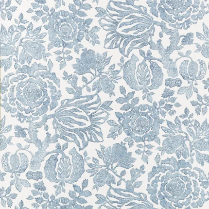 Thibaut SIGOURNEY Blue Clermont Wallpaper AT10730