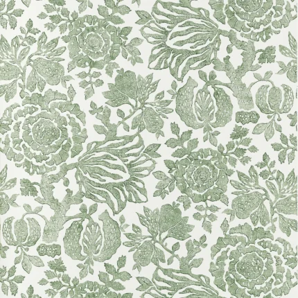 Thibaut SIGOURNEY Green Clermont Wallpaper AT10733
