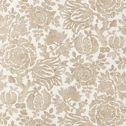 Thibaut SIGOURNEY Beige Clermont Wallpaper AT10735