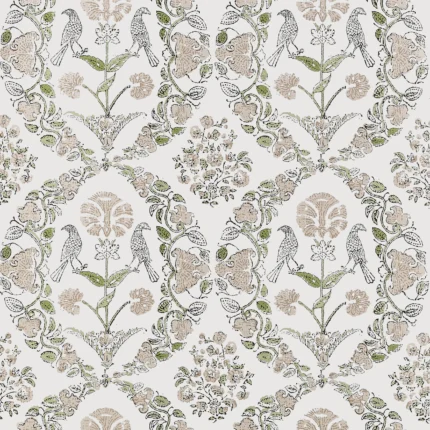 Thibaut PALOMA Beige Clermont Wallpaper AT10738