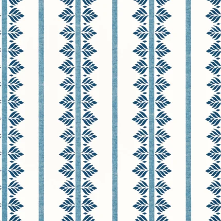 Thibaut FERN STRIPE wallpaper in Navy