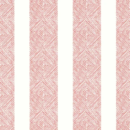 Thibaut CLIPPERTON STRIPE wallpaper in Red