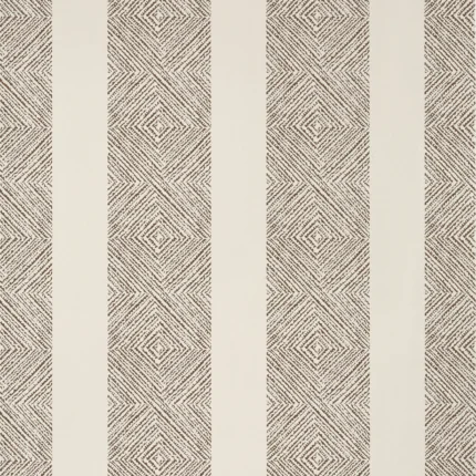 Thibaut CLIPPERTON STRIPE wallpaper in Brown on Natural