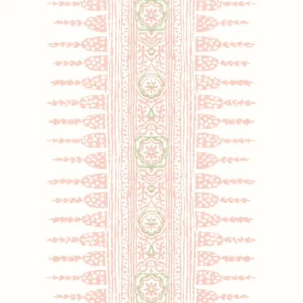 Thibaut JAVANESE STRIPE wallpaper in Blush