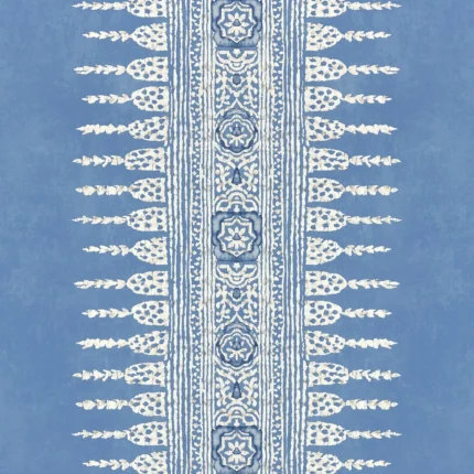 Thibaut JAVANESE STRIPE Wedgewood Blue Antilles Wallpaper AT15141