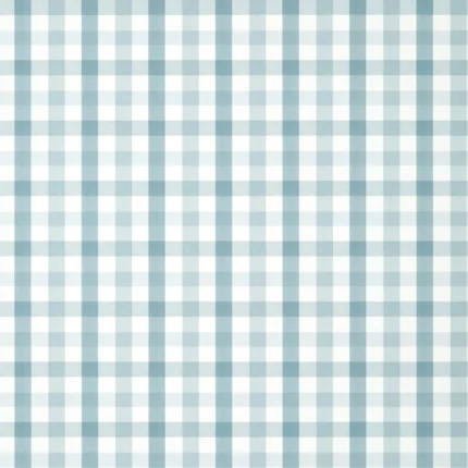 Thibaut SAYBROOK CHECK wallpaper in Spa Blue