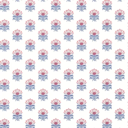Thibaut MILFORD wallpaper in Red and Blue