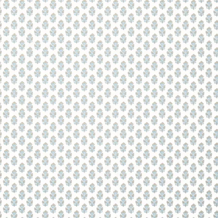 Thibaut JULIAN wallpaper in Beige and Spa Blue