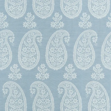 Thibaut CAMPANIA PAISLEY wallpaper in Robin's Egg