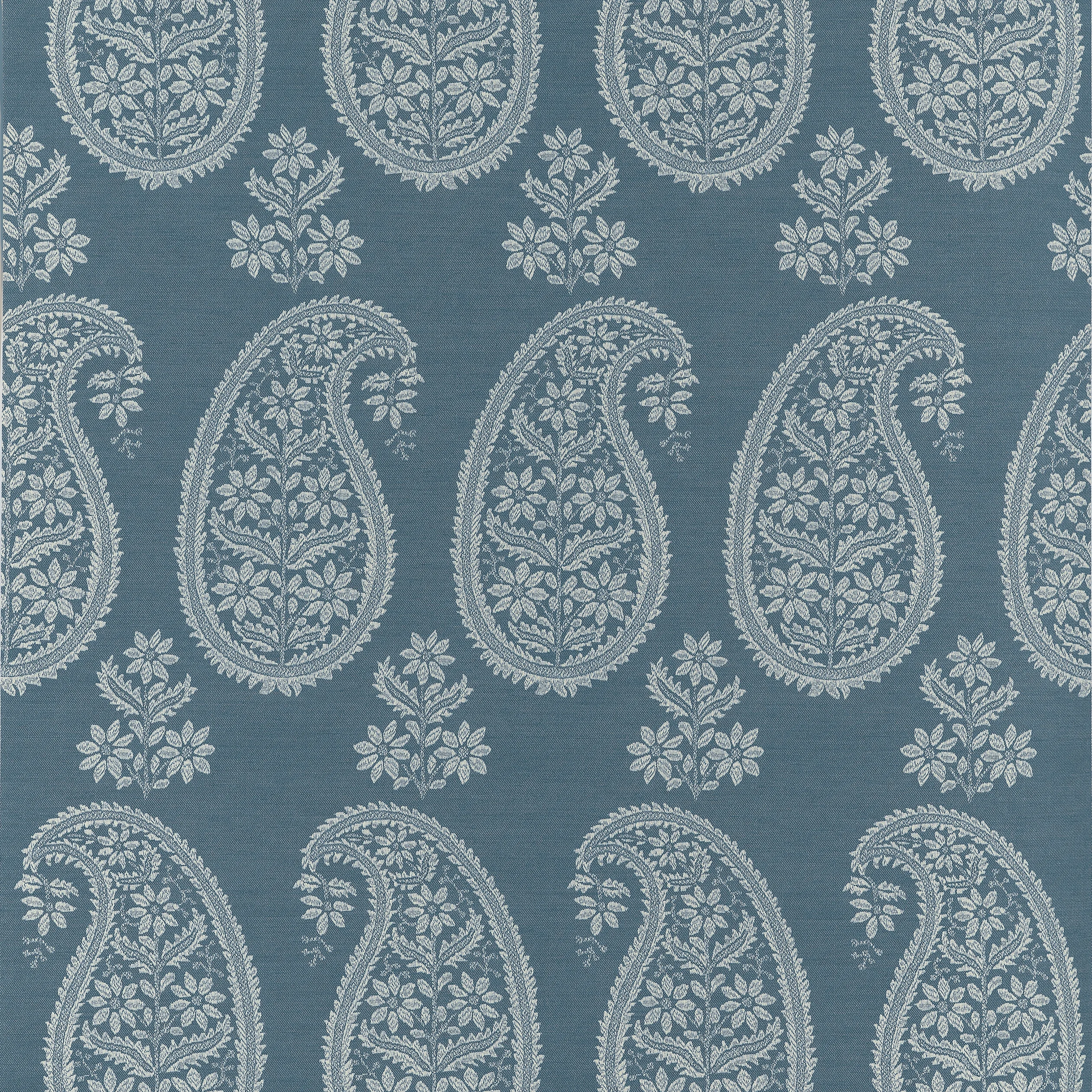 Thibaut CAMPANIA PAISLEY Wallpaper in Blue (AT16110) Thibaut CAMPANIA PAISLEY wallpaper in Blue