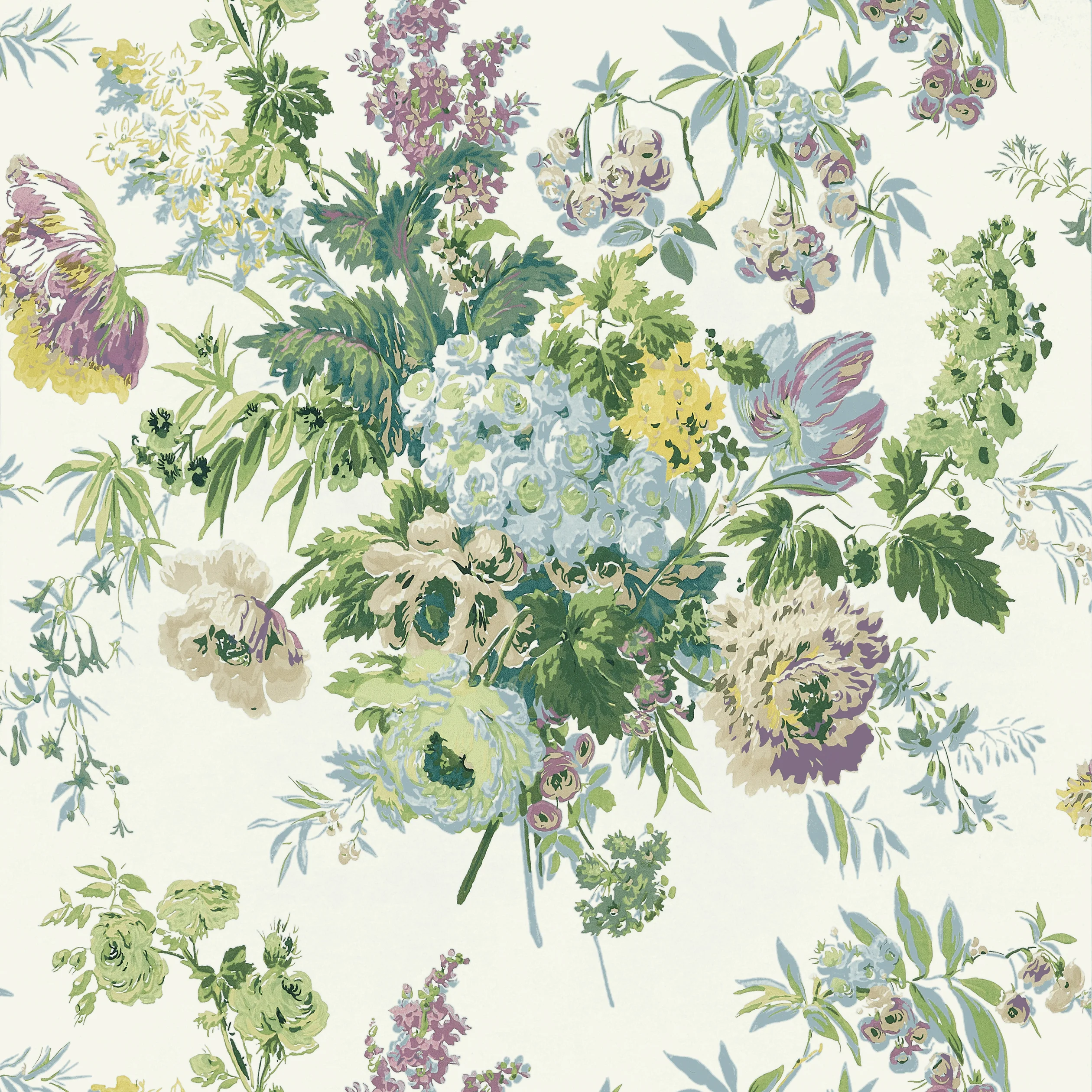 Thibaut GARDEN CLUB Wallpaper in Lavender (AT16135) Thibaut GARDEN CLUB wallpaper in Lavender