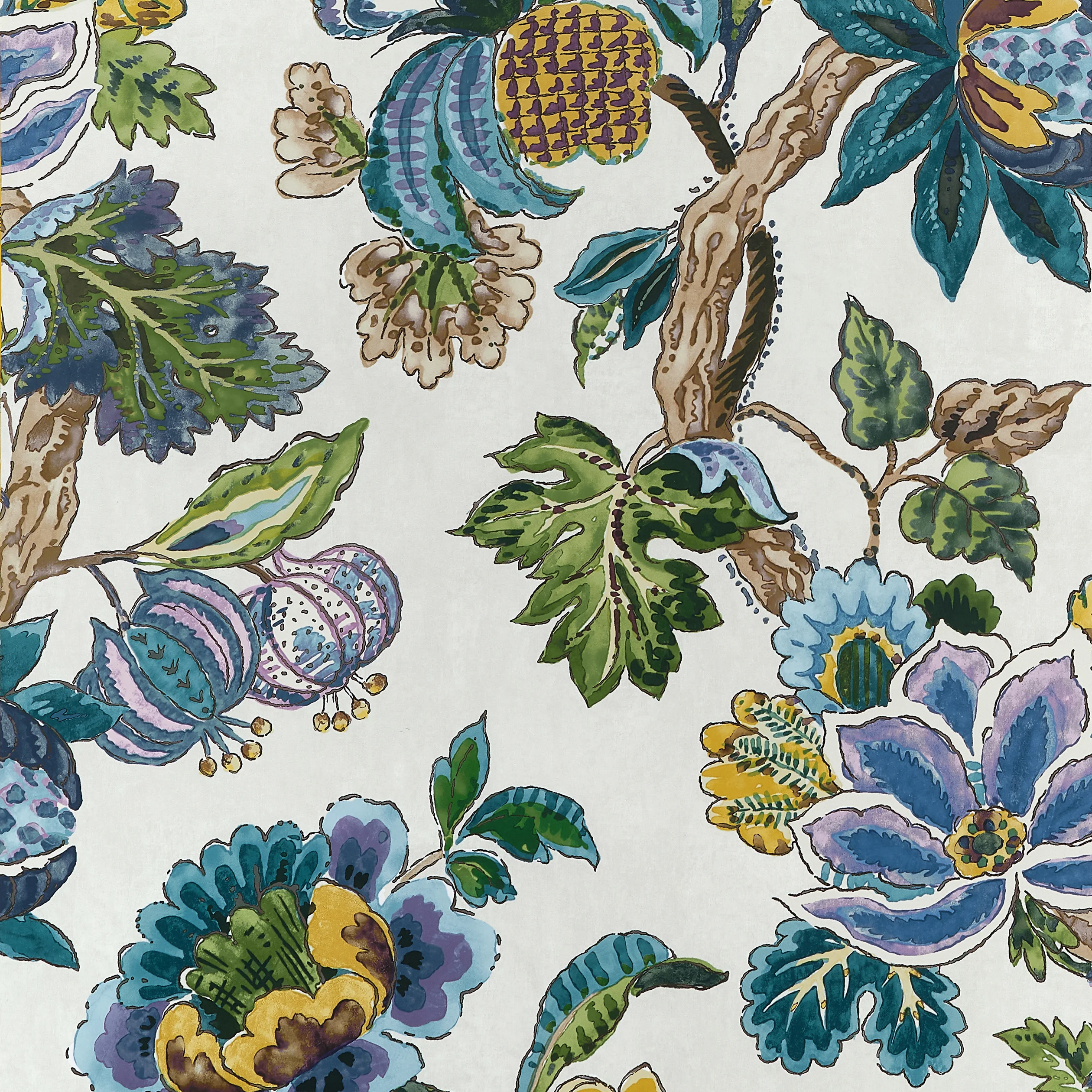 Thibaut STOCKBRIDGE Wallpaper in Lavender and Blue (AT16137) Thibaut STOCKBRIDGE wallpaper in Lavender and Blue