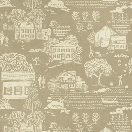 Thibaut FARMINGDALE wallpaper in Beige